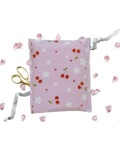 #2 Cherries Poly Bubble Mailers: 8.5x12 