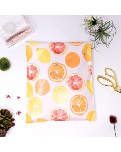 Designer Mailers Citrus Poly Mailers 10x13