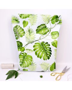 Banana Leaves #SmileMail Designer Gusseted Poly Mailers 14.5x19x4