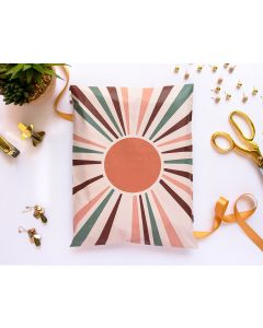Boho Sun #SmileMail Designer Poly Mailers 10x13