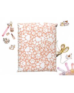 Paw Prints #Smilemail Poly Mailers 14x17