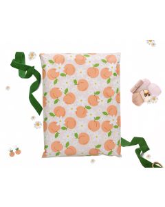 Peach #SmileMail Designer Poly Mailers 10x13