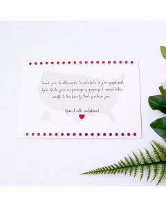 IG Love 4x6 Thank You Cards 