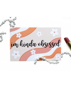 Obsessed 4x6 Thank You Cards 