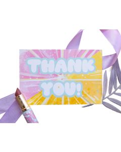 Lemonade 4x6 Thank You Cards 