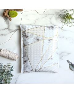 #2 #SmileMail Marble Poly Bubble Mailers: 8.5x12 