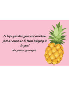 Pineapple 4x6 Thank You Cards *Clearance*