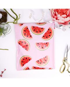 Watermelon Designer Poly Mailers 10x13 