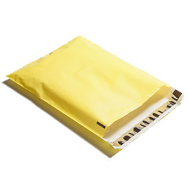 yellow poly mailer